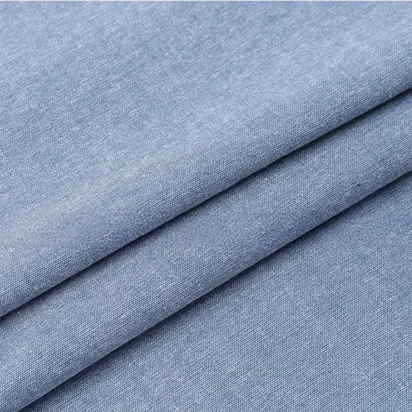 Medvilninis Chambray marškinių audinys