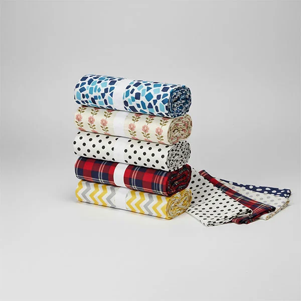 Medvilninis margintas pamušalo audinys Medvilninis margintas pamušalo audinys