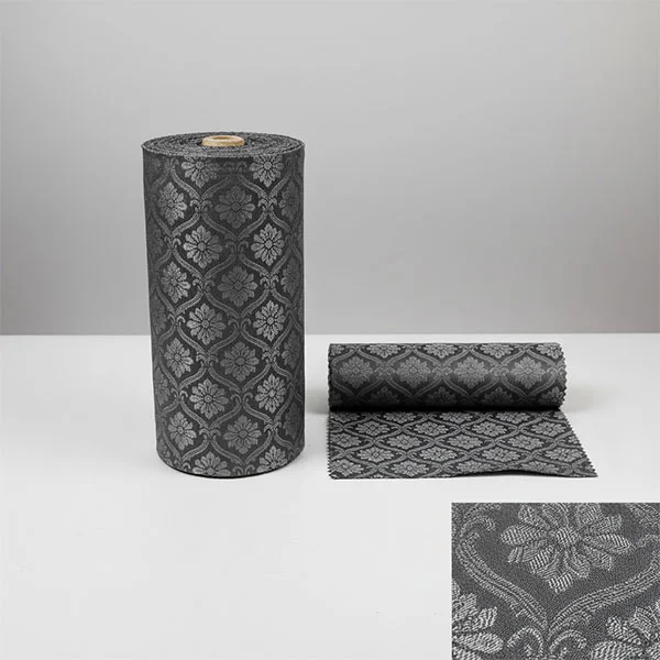 Poliesterio viskozės maišytas žakardo pamušalo audinys Poliesterio viskozės maišytas žakardo pamušalo audinys